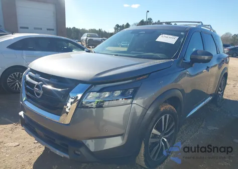 2023 Nissan Pathfinder Platinum 4Wd from USA, damaged, VIN 5N1DR3DK3PC236067